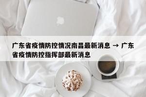 广东省疫情防控情况南昌最新消息 → 广东省疫情防控指挥部最新消息