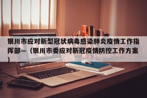 银川市应对新型冠状病毒感染肺炎疫情工作指挥部—（银川市委应对新冠疫情防控工作方案）