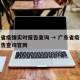 广东省疫情实时报告查询 → 广东省疫情实时报告查询官网