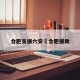 合肥支援六安›合肥援助