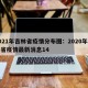 2021年吉林省疫情分布图：2020年吉林省疫情最新消息14