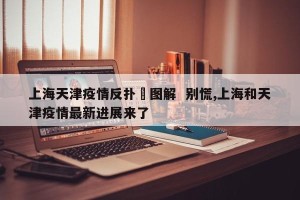 上海天津疫情反扑›图解  别慌,上海和天津疫情最新进展来了